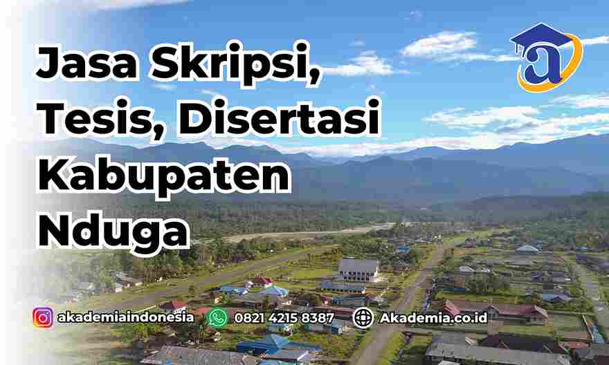 Jasa Disertasi Kabupaten Nduga