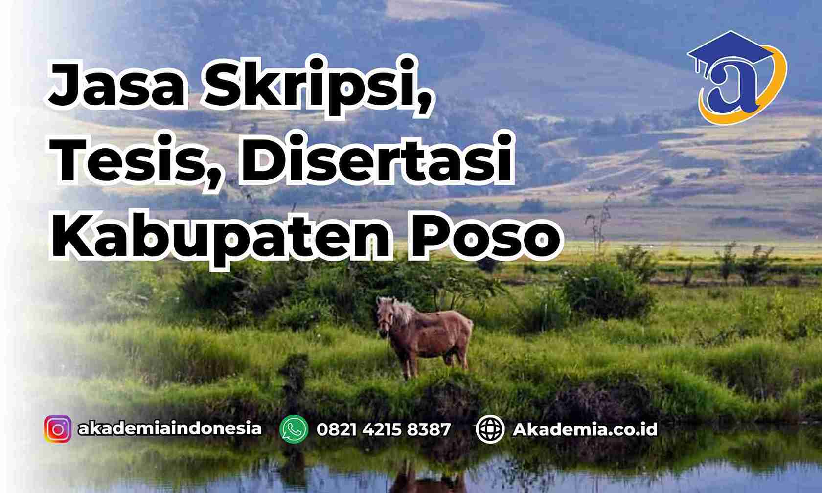 Jasa Disertasi Kabupaten Poso